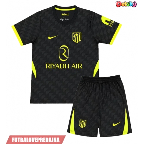 Lacne Dětský Futbalové dres Atletico Madrid Alejandro Grimaldo #22 2026-27 Krátky Rukáv - Preč (+ trenírky)